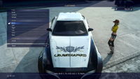 final fantasy xv regalia decal