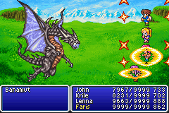 final fantasy v advance bahamut