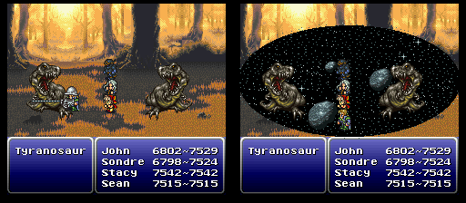 final fantasy vi dinosaur forest