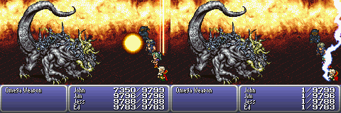 final fantasy vi advance boss omega weapon