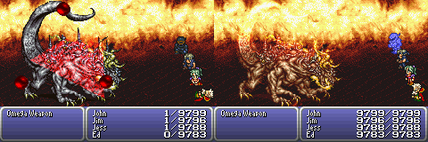 final fantasy vi advance boss omega weapon