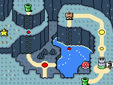 super mario world map Vanilla Dome