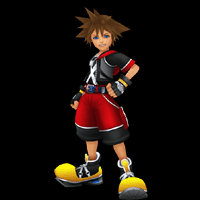 kingdom hearts character sora