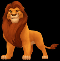 kingdom hearts character mufasa