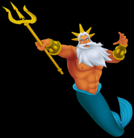 kingdom hearts character king triton